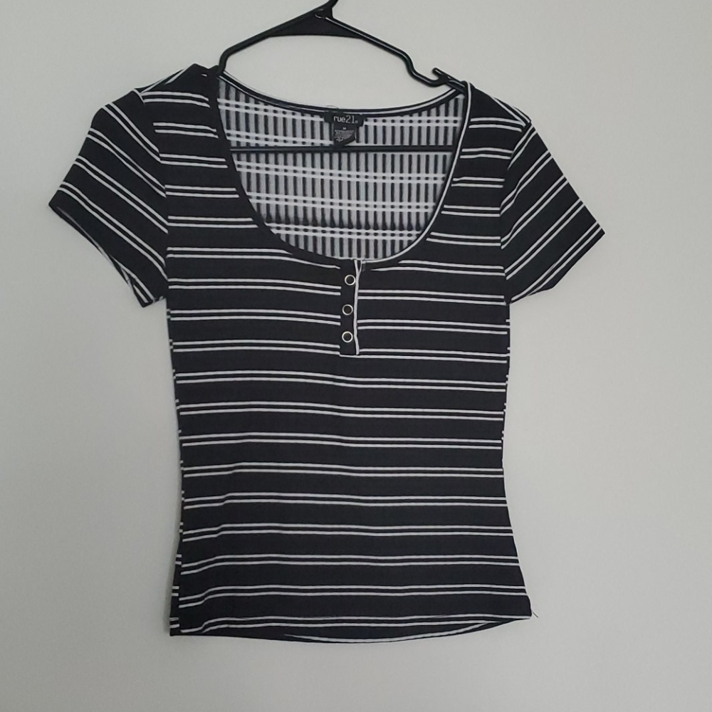 Rue21 Striped Tee